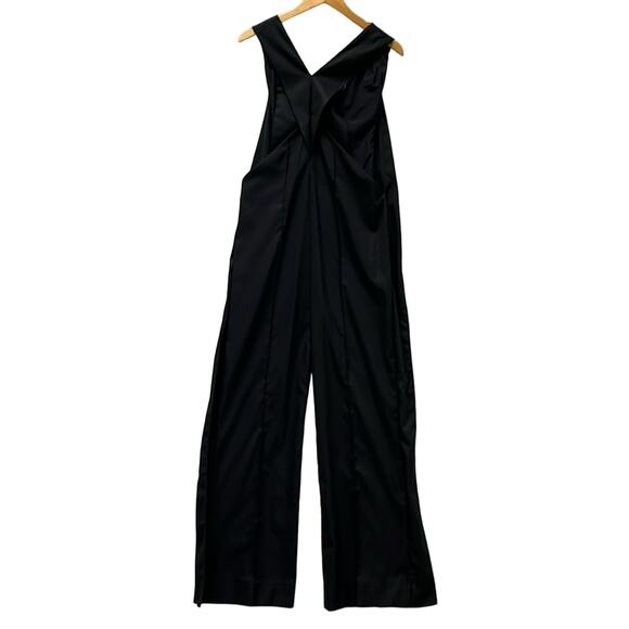 KENZO Piqué Black jumpsuit Size 34 - Picture 3 of 7
